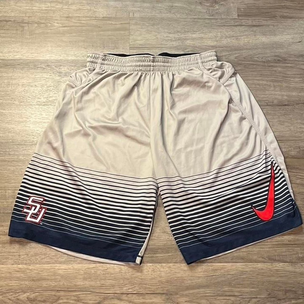 Nike Grey Vintage SU Sportswear Retro Running Shorts size XL